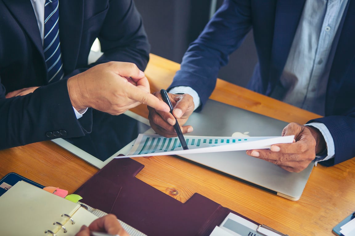 Businessmen  in a Meeting